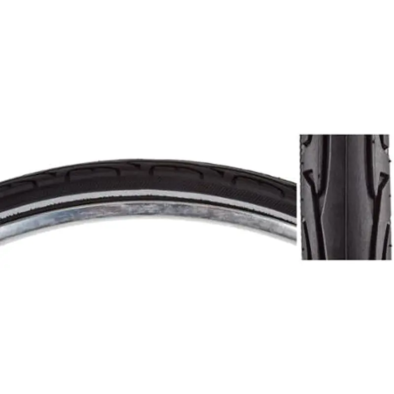 26x13/8 Black Bicycle Tire (Standard)