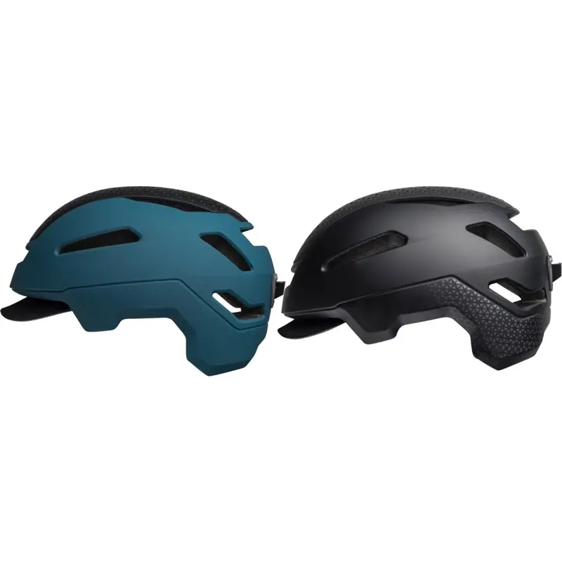 bell hub adult commuter bike helmet Bell Hub Helmet Agent Matte/Gloss Black, S